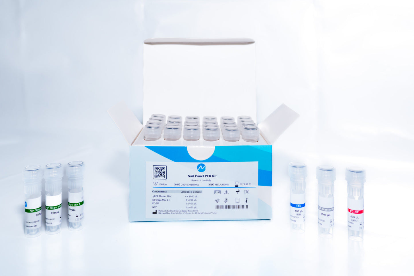 Nail Panel PCR kit front of box