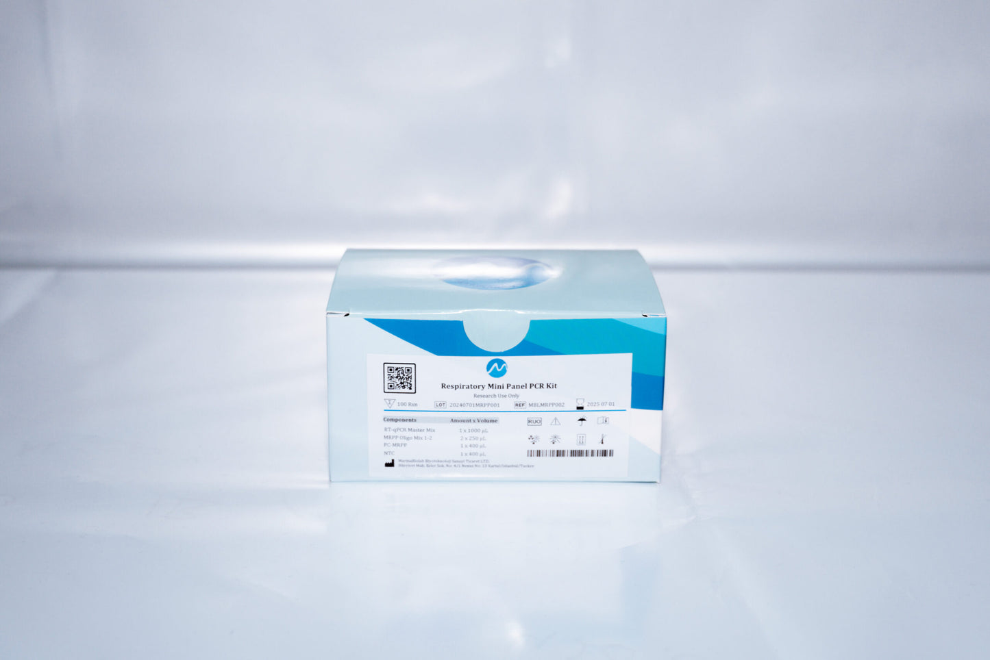 Respiratory Mini Panel PCR kit box