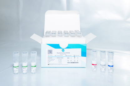 Respiratory Panel PCR kit open box